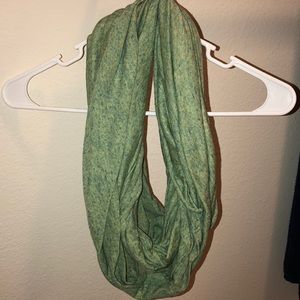 Light green infinity scarf!